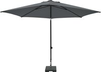 Madison Ronde Parasol Elba 300 cm Grijs | Kantelbare parasol rond van topkwaliteit
