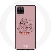 Maniacase Hoesje voor Samsung Galaxy A12 Elite Seizoen 5 Karakter Poster Fanart Logo