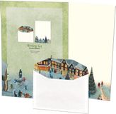 Bekking & Blitz Briefpapier met enveloppen: Kerstboom, Charlotte Dematons