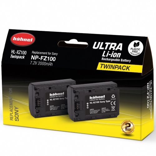 Hähnel HL-XZ100 Ultra Twin Pack - Sony NP-FZ100