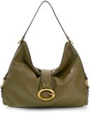GUESS Camden Shoulder Bag Olive olijfgroen