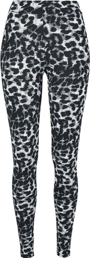 Urban Classics Soft AOP Dames Legging - luipaard - S