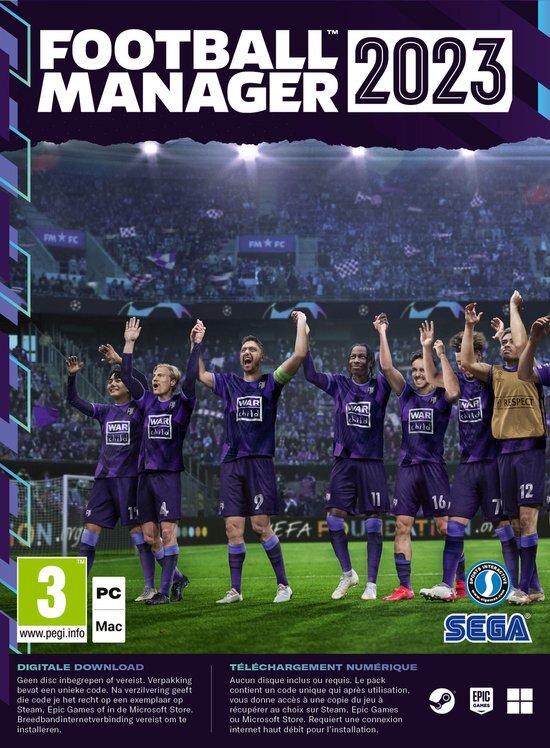 Sega Football Manager 2023 (Code in a Box) PC