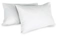 Zer0bed, Paar kussenslopen van katoen, 52 x 80 cm, wit, set van 2, effen, 100% katoen, dekbedovertrek, hotelsluiting