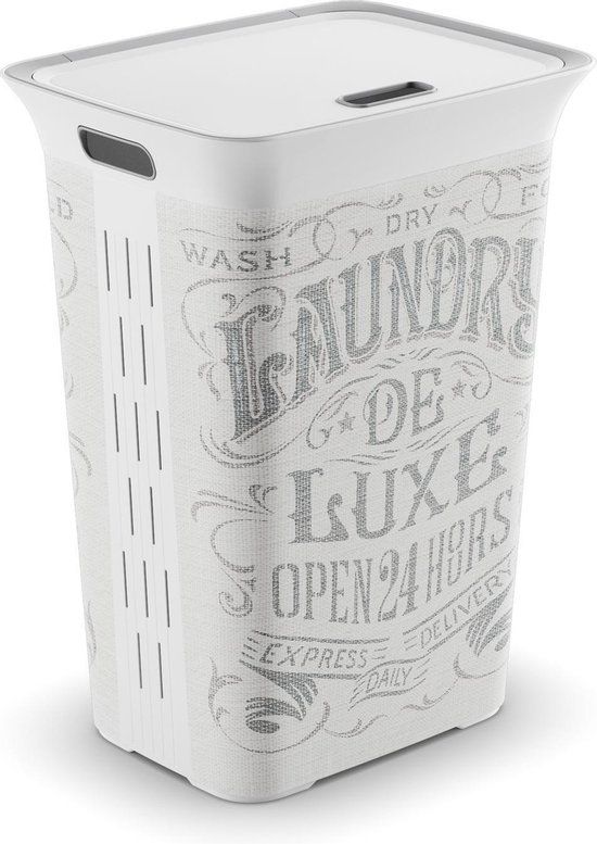 Kis Chic Deluxe Wasbox - 60L - Gebroken wit