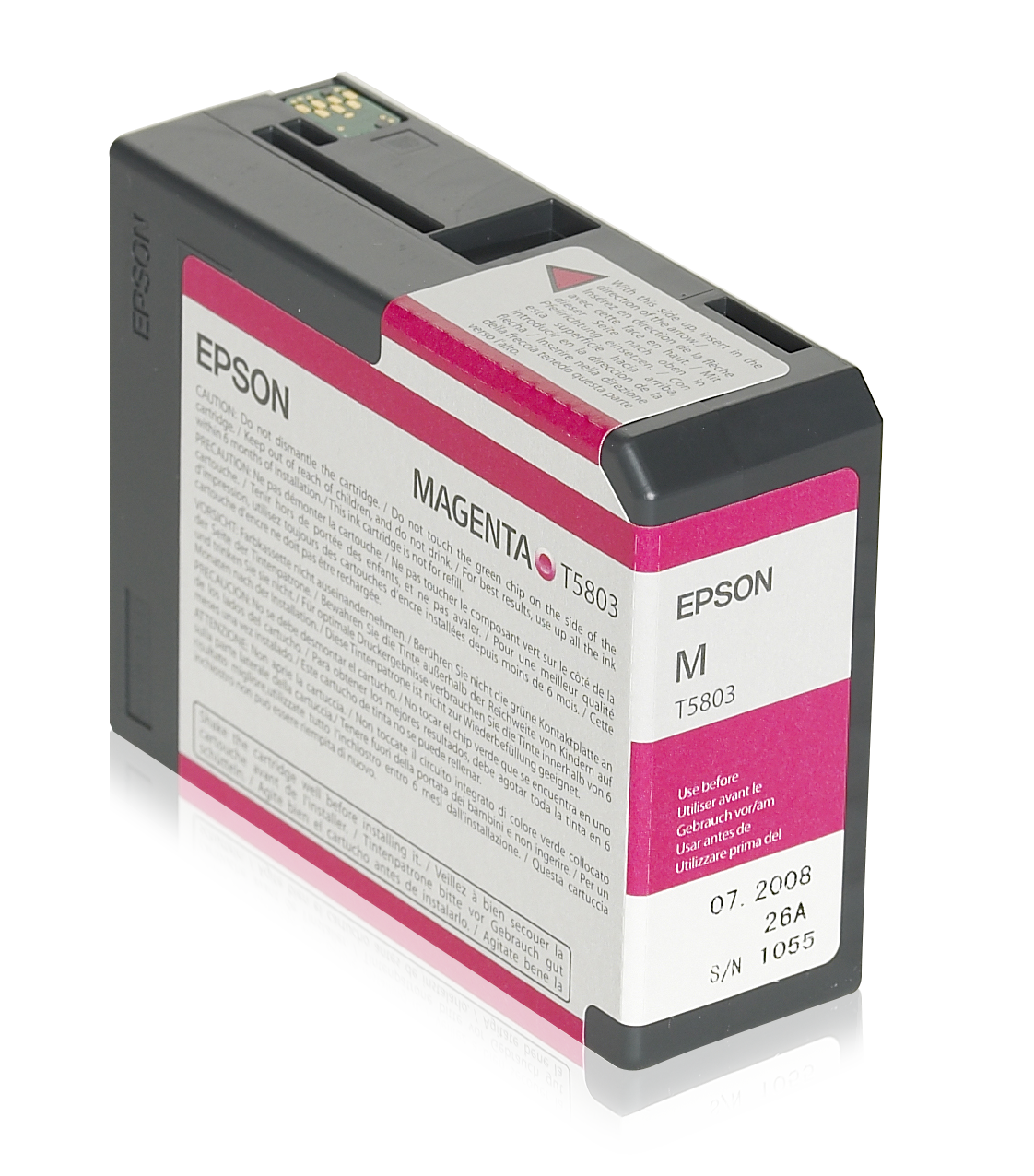 Epson inktpatroon Magenta T580300 single pack / magenta