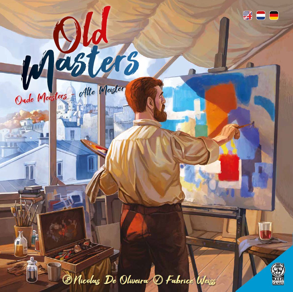 Keep Exploring Games Oude Meesters - Old Masters - Alte Meister Bordspel