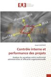 Contrôle Editions Universitaires Europeennes Contrôle interne et performance des projets