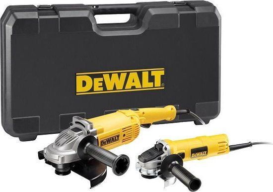 DeWalt DWE494TWIN-WS Haakse Slijper Dubbele Set - 230/125 mm - 2200W - 230V