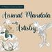 Animal Mandala Artistry: A Magical Coloring Book