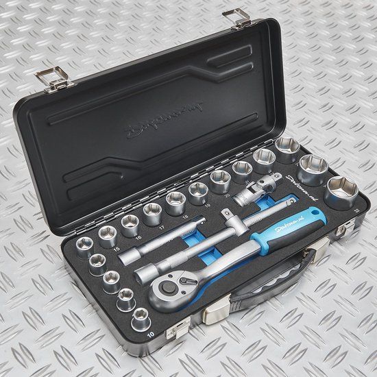 Datona® Dopsleutelset 10 t/m 32mm met 1/2 ratel