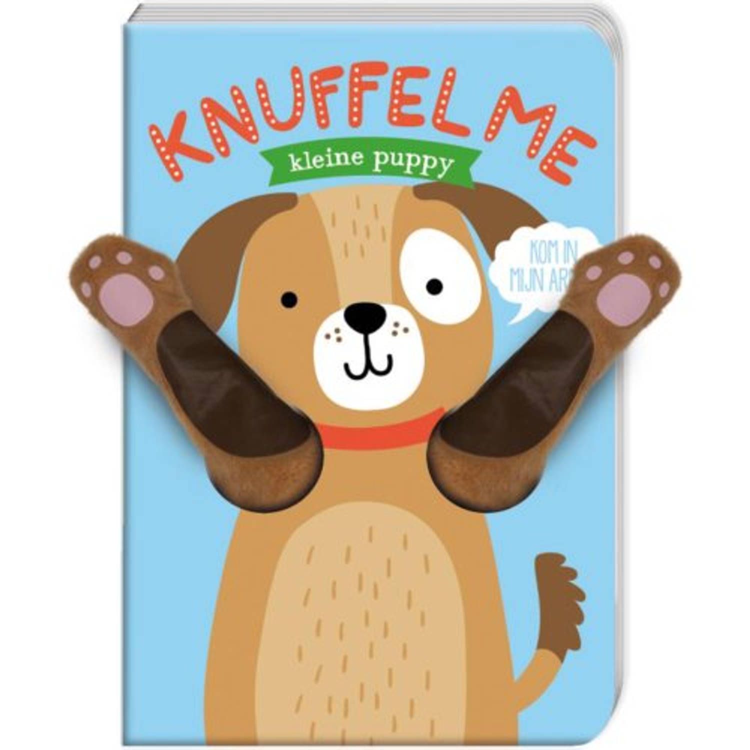 Image Books Knuffel me - Kleine puppy - Interactief boekje
