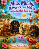 Milo, Mindy, Maverick and Mario Go To The Beach