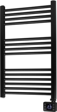 Eurom Sani-Towel elektrische handdoekradiator - 90x50cm - 600W - WiFi - mat zwart