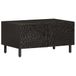 VidaXL Salontafel 80x50x40 cm massief mangohout zwart