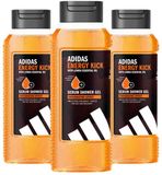 Adidas Shower Gel Active Skin & Mind Energy Kick M - 3 x 250 ml - Voordeelverpakking