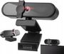 Zenwire W6 Webcam met microfoon en kap - USB 3.0 - Full HD 1080p - Autofocus - Ruisonderdrukking - Plug and Play
