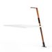 Luctra Flex Design Vloerlamp LED - Oranje - Dimbaar - Batterij