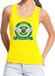 Bellatio Decorations Brazil Geel Brazil drinking team tanktop / mouwloos shirt geel dames - Brazilië kleding L