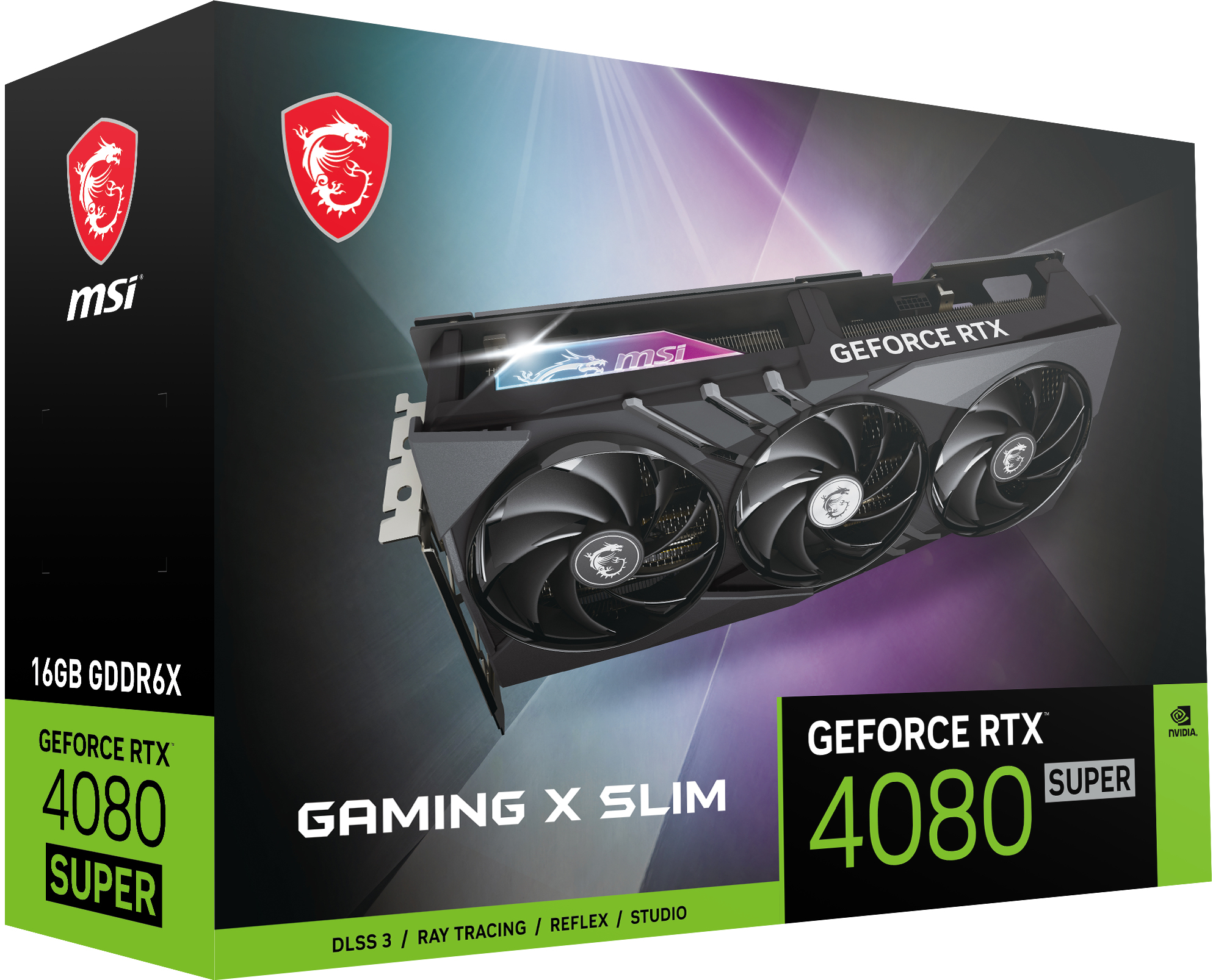 MSI GeForce RTX 4080 SUPER 16G GAMING X SLIM