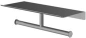Hotbath &More Dubbele Toiletrolhouder - Geborsteld Gunmetal PVD