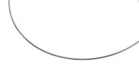 Zinzi 48cm zilveren omega collier 1mm breed ZIOM1-48