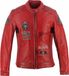 Von Dutch X Helstons Pretty Dames Motorfiets Lederen Jas