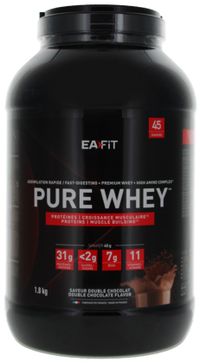 Eafit Pure Whey Dubbele Chocolade 1.8 kg
