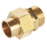 Somatherm 95-22-20 verbindingsstuk, recht, 3p, diameter 22-mannen, 20/27, grijs