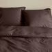 NOUS Living 200x200 cm donkerbruin katoenen 2-persoons dekbedovertrek