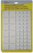 Benson Antikras rubber - wit - 112 stuks - meubelviltjes - diverse formaten