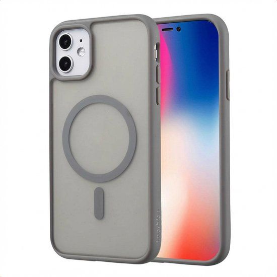imoshion Color Guard Backcover geschikt voor MagSafe - Grijs - Apple iPhone 11