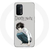 Maniacase Hoesje voor Oppo A74 5G Death Note Anime L