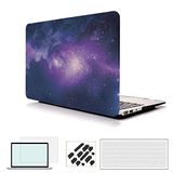 RYGOU MacBook Air 13 inch Case 2018 Release A1932, 4 in 1 Hard Cover met Keyboard Skin voor Nieuwe MacBook Air 13''met Touch ID