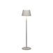 KONSTSMIDE Pomezia Lampe de salon d'extérieur sur batterie - Blanc - Aluminium - LED RGB - 150cm