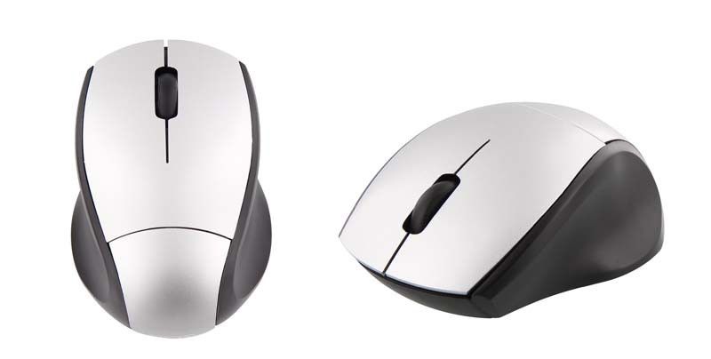 T'nB MM240GR - Muis - Grijs/Wit