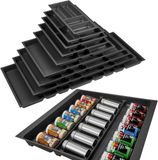 Kruideninzet voor lade 60 cm - Antraciet met Canvas Structuur