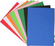 Haza Knutsel foam rubber assorti kleuren - 30x stuks