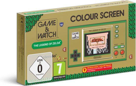 Nintendo Game & Watch: The Legend of Zelda - Draagbare Game Console - Goud
