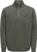 Only & Sons Trui Onsdawson Reg Ls Half Zip High Neck 22039036 Groen Mannen Maat L