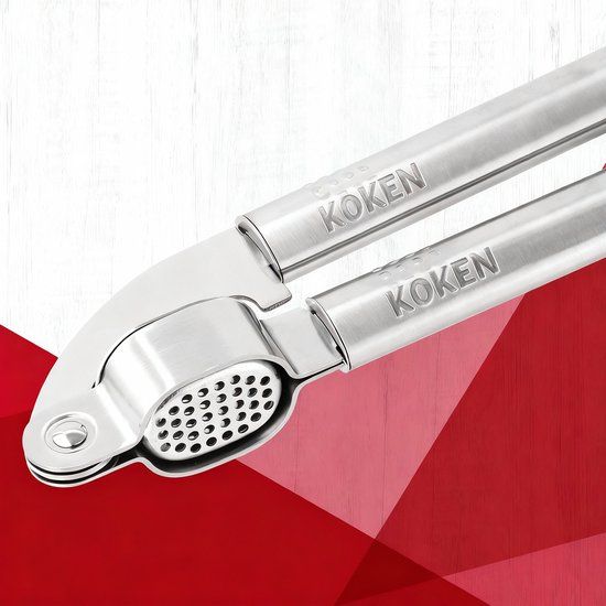 Fackelmann Knoflookpers RVS Ovaal