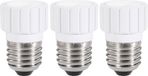 Renkforce Lampfitting-adapter E27 naar E14 Set van 3 stuks