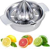 Presse-agrumes inox sans marque avec bac de récupération