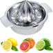 Presse-agrumes inox sans marque avec bac de récupération