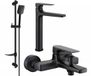 Mexen Lynx DF62 set de bain, noir