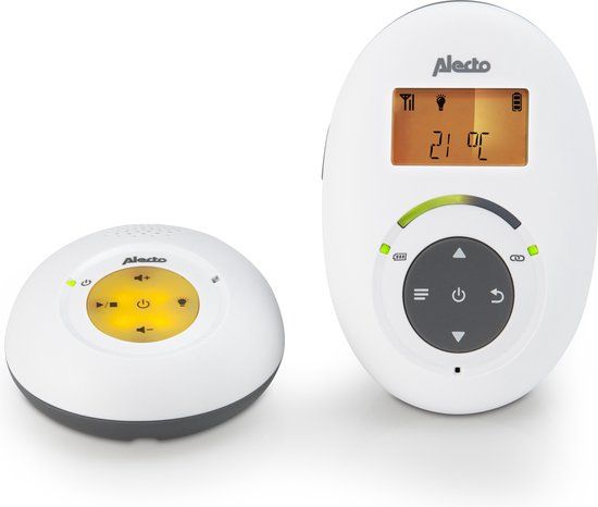 Alecto DBX-125 - DECT Babyfoon - Met Nachtlampje, Terugspreekfunctie & Slaapliedjes