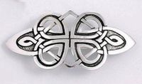 St Justin Ltd St Justin Pewter Bow Hair-Slide