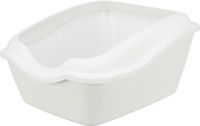 Trixie Kattenbak Cleany Cat Met Rand Wit - 54X45X29 CM