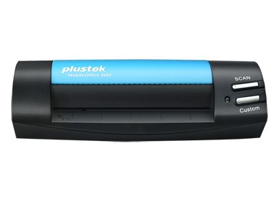Plustek MobileOffice S602 Visitekaartjesscanner - A6 - 1200 x 1200 DPI - Zwart, Blauw