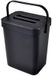 HOMEA Homéa, Hangende Compostbak, Herbruikbaar, Kunststof, 3L, 16 x 12 x 20 cm, Antraciet